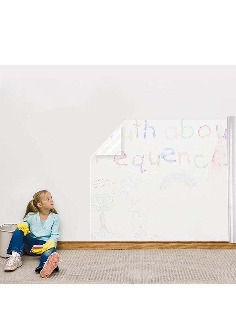 SYOSI Electrostatic Absorption Wall Protective Film, Waterproof Wall Protection Film, Wall Electro Static Protective Film, Proof Waterproof Sticker Furniture Protective Film Sticker - Image 3