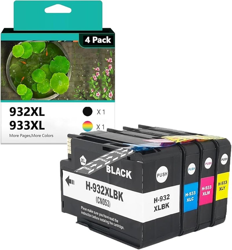High Yield Multicolor Ink Cartridge Replacement Combo Pack Normal Size - Image 1