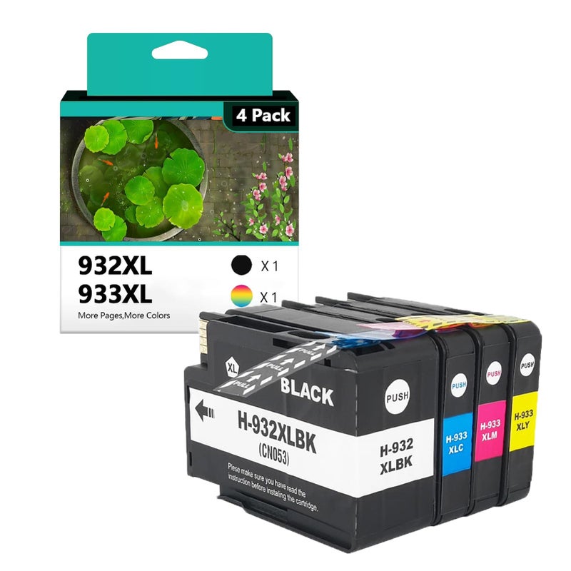 High Yield Multicolor Ink Cartridge Replacement Combo Pack Normal Size - Image 2
