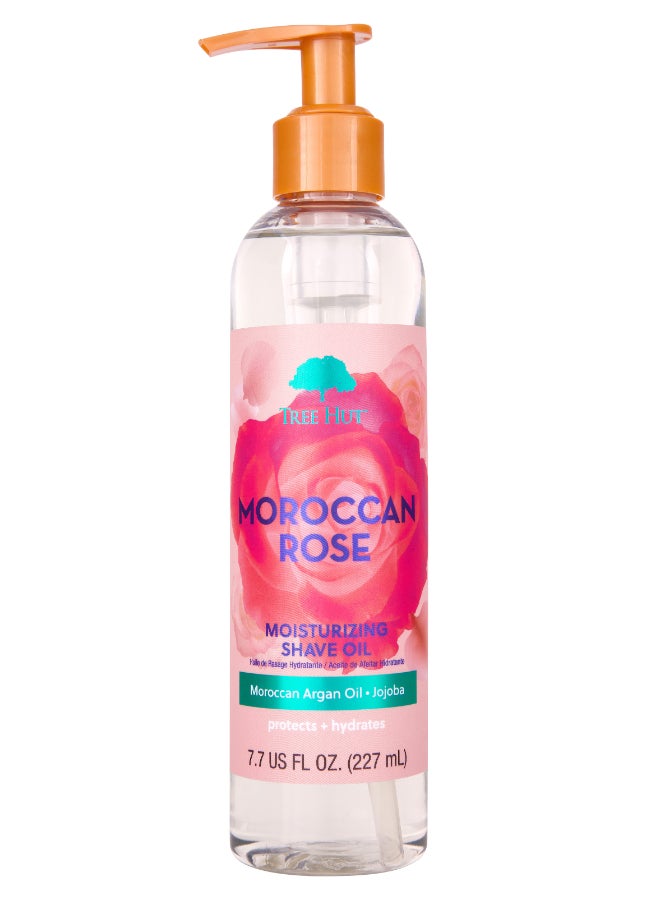 Tree Hut Moroccan Rose Moisturizing Shave Oil - Image 1