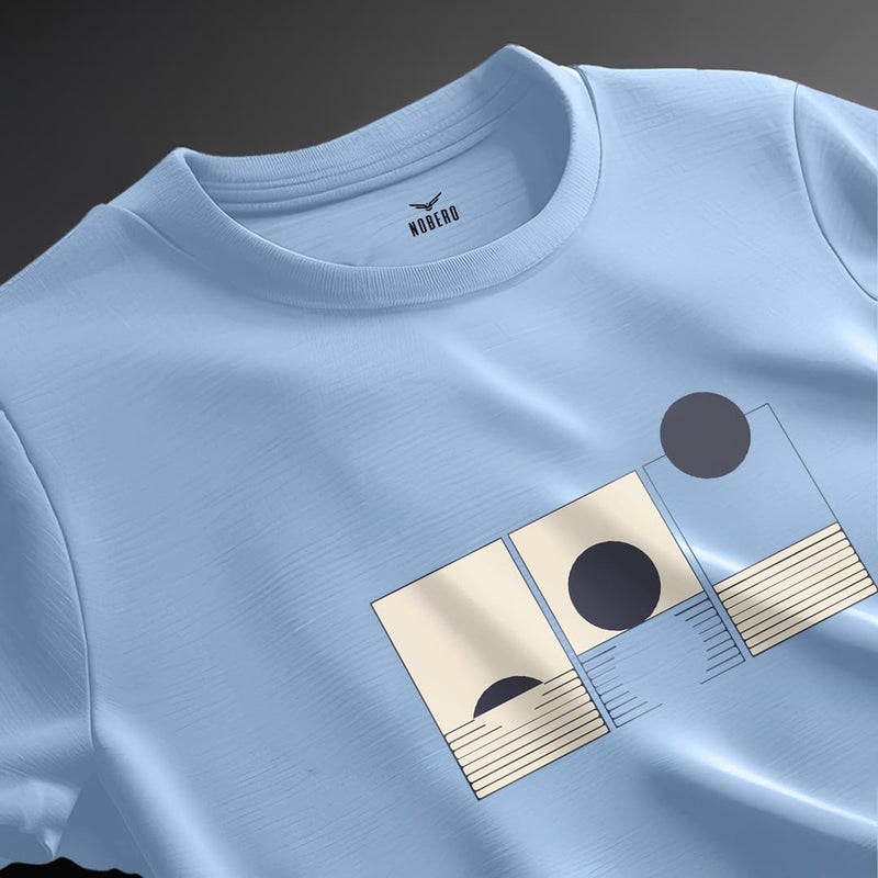 NOBERO Cotton Graphic Print T-Shirt for Men - Image 2