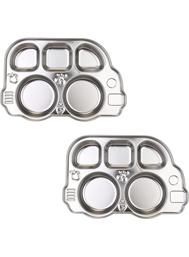 Innobaby Din Din Smart Stainless Divided Platter - Image 1