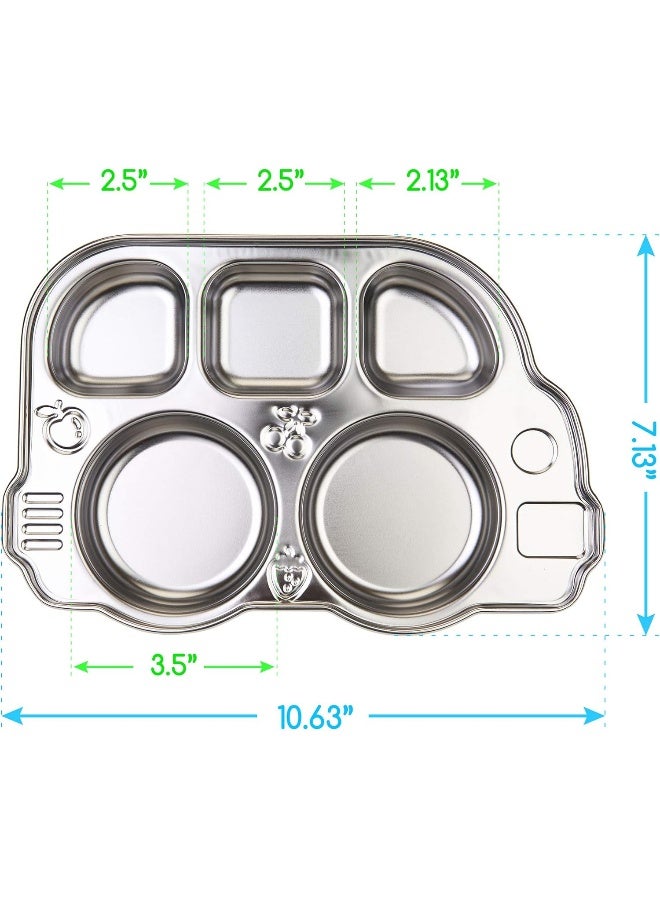 Innobaby Din Din Smart Stainless Divided Platter - Image 4