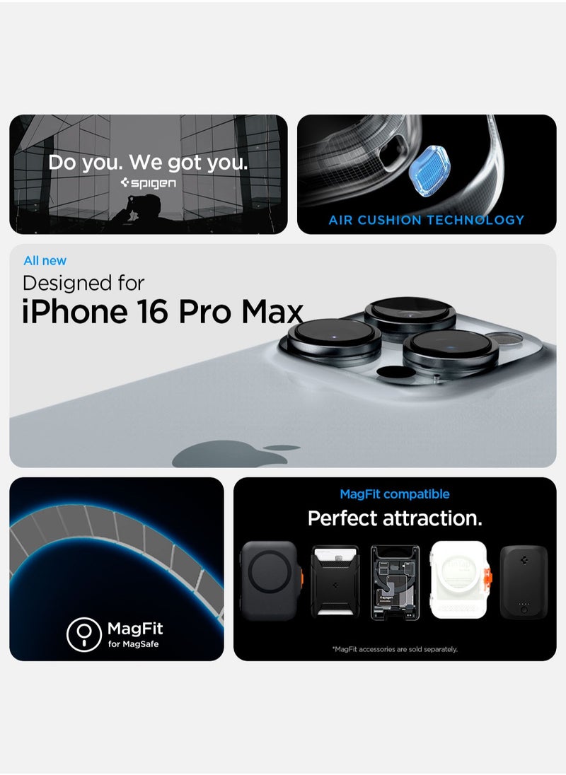 Spigen - غطاء حماية Ultra Hybrid MagFit لهاتف iPhone 16 Pro Max مزود بـ MagSafe (2024) - Zero One - Image 1