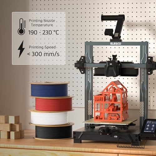 ELEGOO Matte PLA Filament Teal Green 1KG, 1.75mm 3D Printer Filament Dimensional Accuracy +/- 0.02mm, 1kg Carboard Spool (2.2lbs) Fits for Most FDM 3D Printers - Image 5