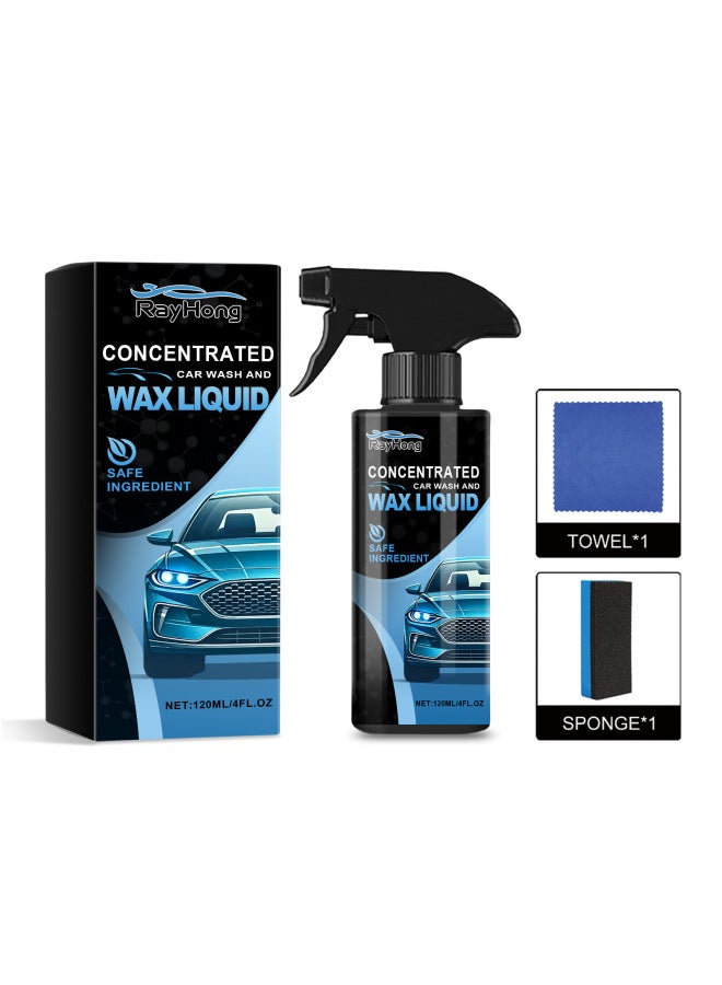 Yes Rayhong Car Wash Liquid Set Car Cleaning Car Paint Coating Tire Decontamination Renovation Maintenance Cleaning Fluid - Image 5