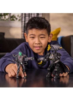 DC DC Metal Force Team Up Brainiac And Lex Luthor VS Batman And Superman Action Figures  - Image 5