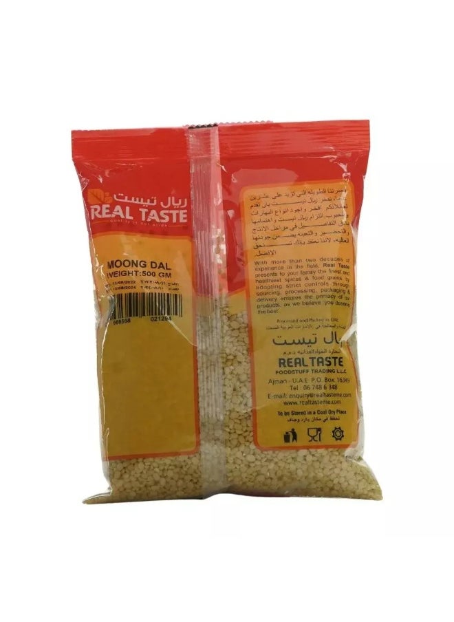 Real Taste Real Taste Moong Dal- 500gms  - Image 2