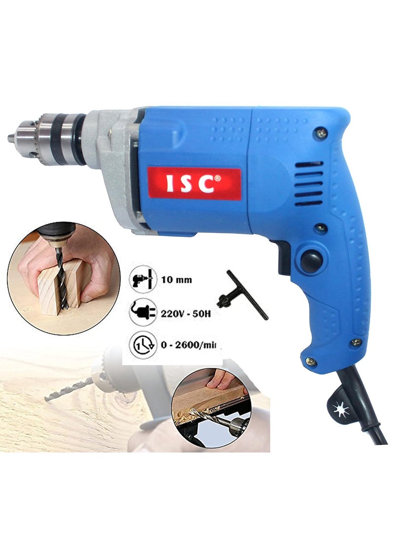 ISC ISC Combo TBar Powerful Electric Drill Machine 10mm 2600 RPM 350W 220V 50Hz  - Image 2