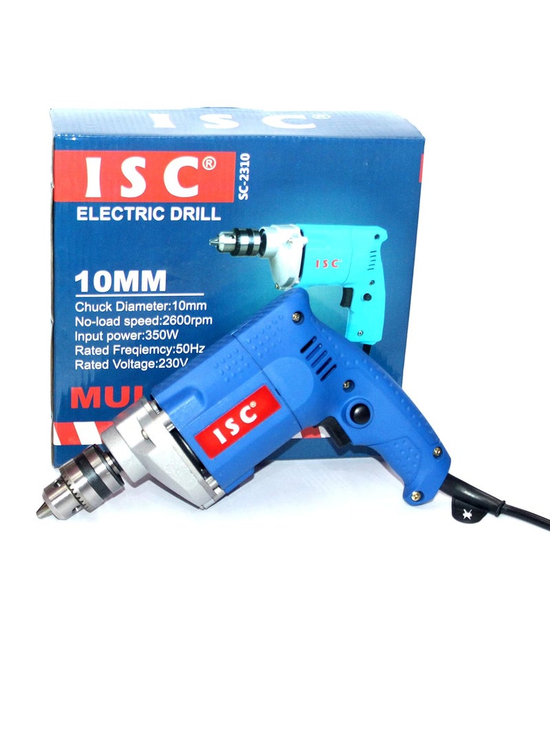 ISC ISC Combo TBar Powerful Electric Drill Machine 10mm 2600 RPM 350W 220V 50Hz  - Image 3