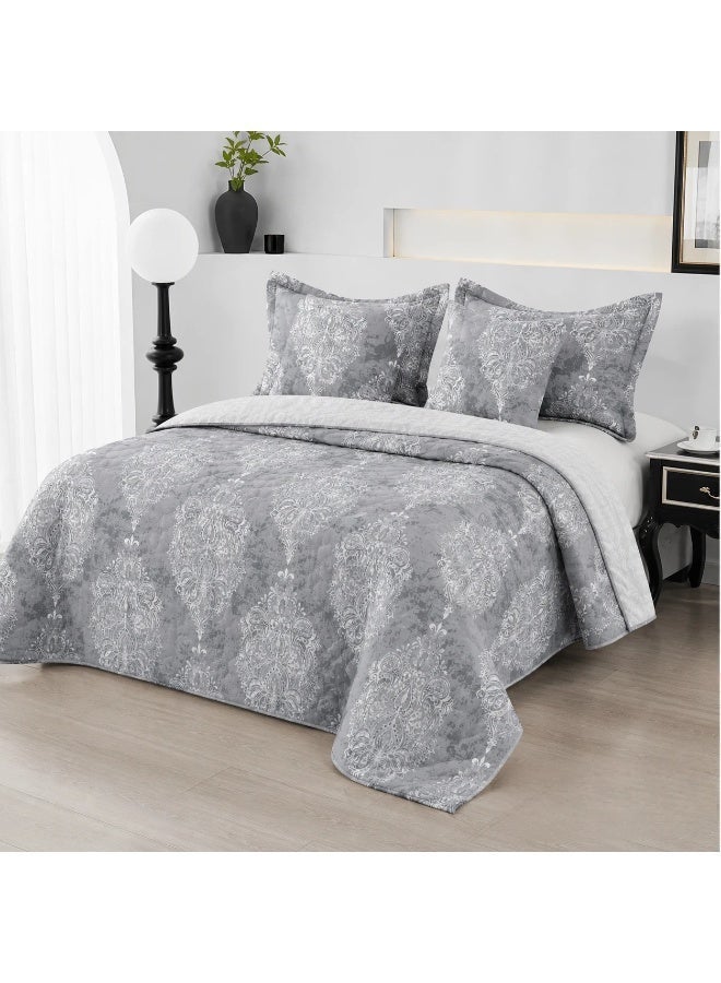 compressed quilt 4 Pieces set Size 220x160cm soft durable fabric comforter Bedding Set