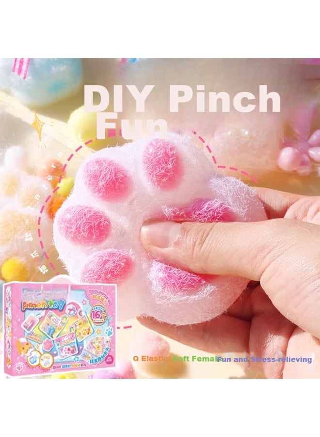 WEST Xixia Children's Toy, Claw Squeeze Toy, Diy Handmade Material Kit, Creative Silicone Non-toxic Birthday Gift For Girls - Image 2
