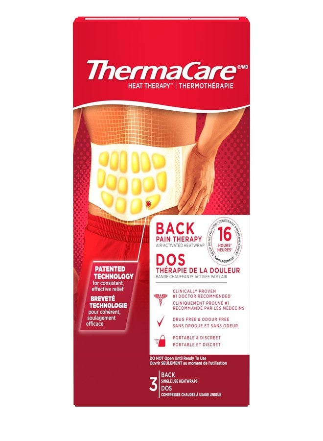 Thermacare Heatwrap Advanced Back Pain Therapy, 3 Count - Image 1