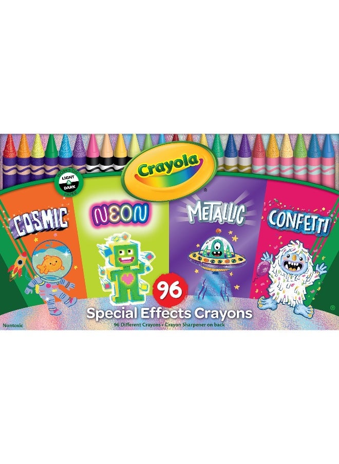 Crayola Crayola Special Effects Crayon Set (Set of 96)  - Image 1