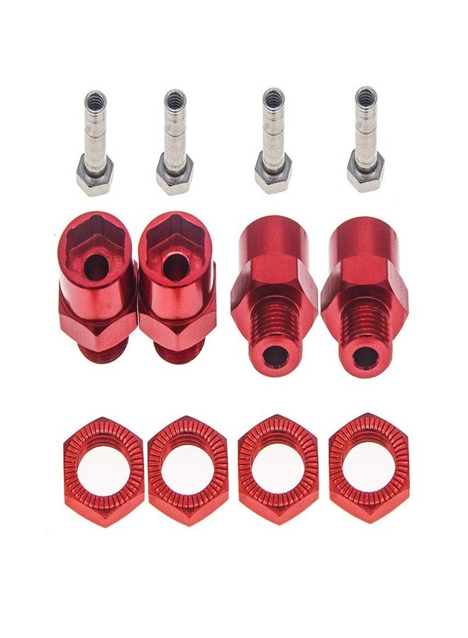 GTHELE 12mm to 17mm Wheel Hex Hub Adapter Extension Conversion for 1/10 RC Car and Upgrade 1/8 Tires - Image 1