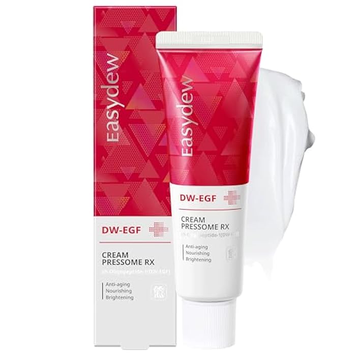 Easydew DW-EGF Pressome Cream(50ml).Anti-Aging Moisturizer with DW-EGF, Hyaluronic acid, Collagen, Elastin, ceramide, K beauty, Korea skincare - Image 1