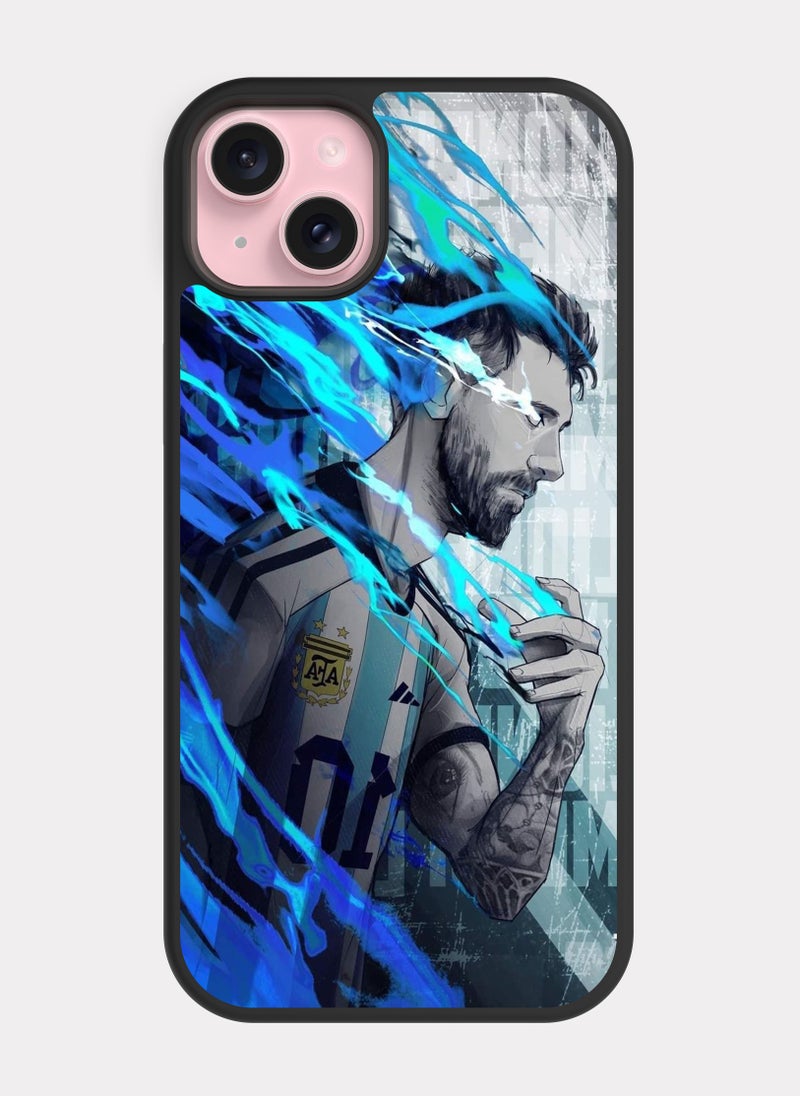 PXLAAT iPhone 15 Plus case cover Lionel Messi - Image 1