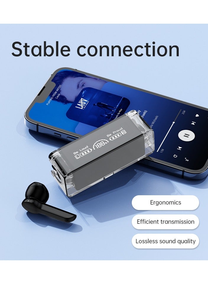 SAB In ear Bluetooth earphones - with LED digital display/stereo sound/high quality - Image 2