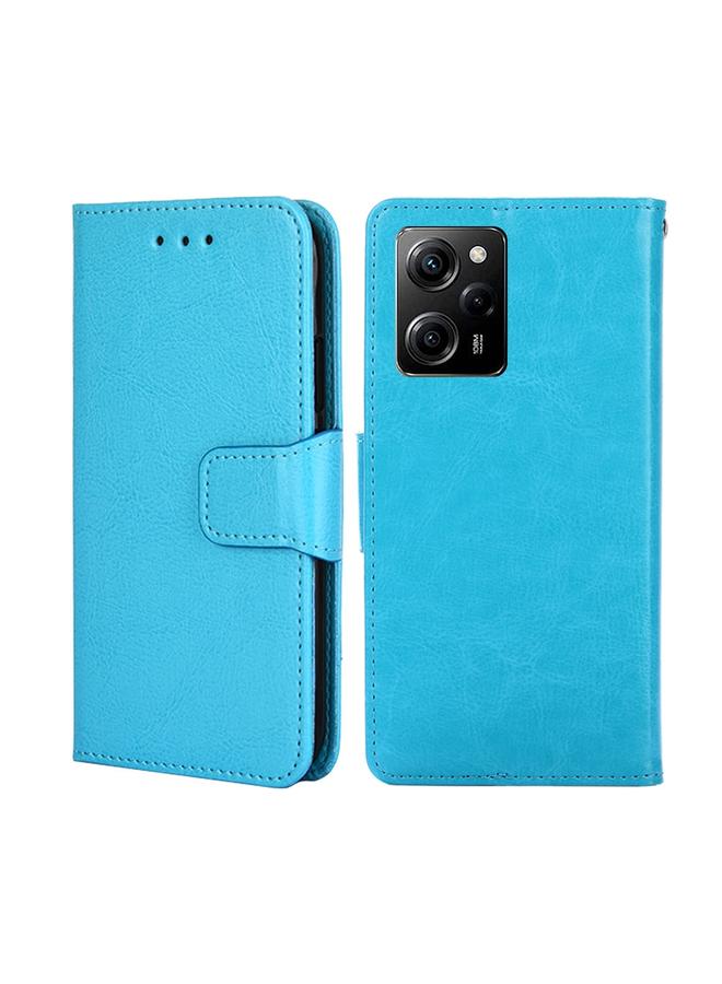 Case For Xiaomi Poco X5 Pro / Redmi Note 12 Pro Speed Crystal Texture Leather Phone Case