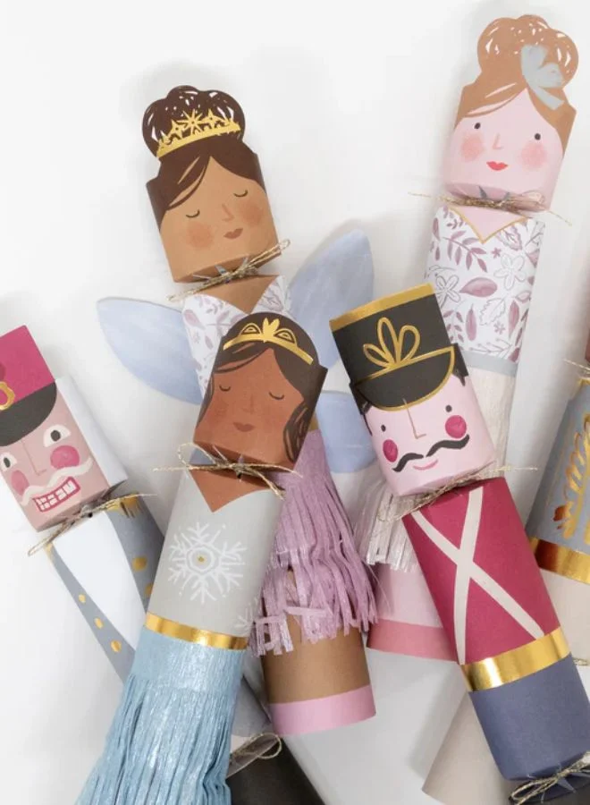 Meri Meri Nutcracker Character Crackers