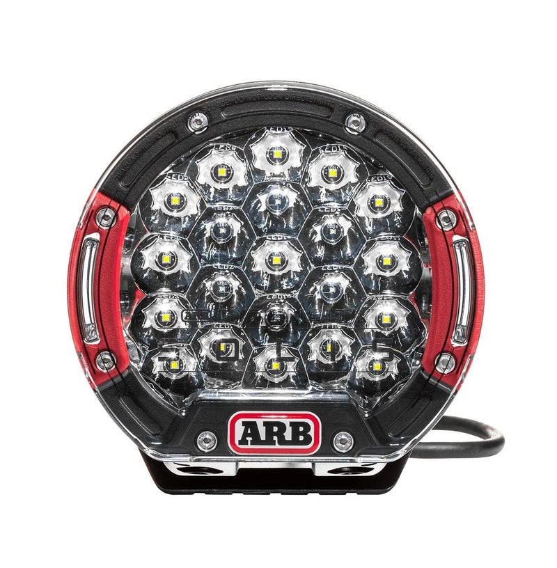 ARB Intensity Solis 21 Flood 7” Driving Lights SJB21F – Premium OSRAM LED Off-Road 4x4 Vehicle Light, 9133 Lumens, 620m Beam @ 1 Lux, 80W, 5700K Crisp White Light, IP68 Waterproof, Digital Dimming - Image 1