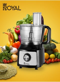 Food Processor, Multi-Functions, 1.2L Bowl,1.5L Blender, Grinder, Chopper, Dough Maker, Citrus Juicer, Slicing And Shredding Blades 500W RA-FP2120 - pzsku/Z47BE0E88B06F40F5262BZ/45/_/1727446394/7427085a-8033-46dd-be14-490d19540d82