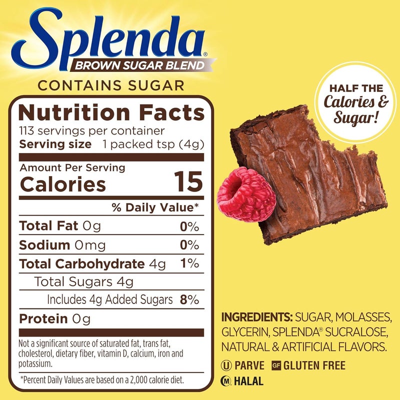 SPLENDA Brown Sugar Blend Low Calorie Sweetener - Image 2
