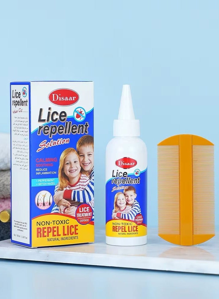 ديسار محلول طارد للقمل بالنعناع وإكليل الجبل 100 مل - Image 1