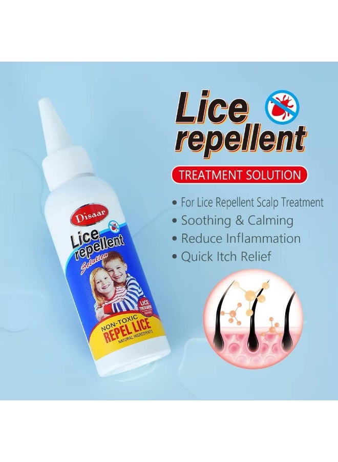 ديسار محلول طارد للقمل بالنعناع وإكليل الجبل 100 مل - Image 3