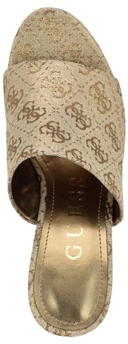 Guess Women's Yenise Wedge Sandal, Gold 710, 8.5 - Image 2