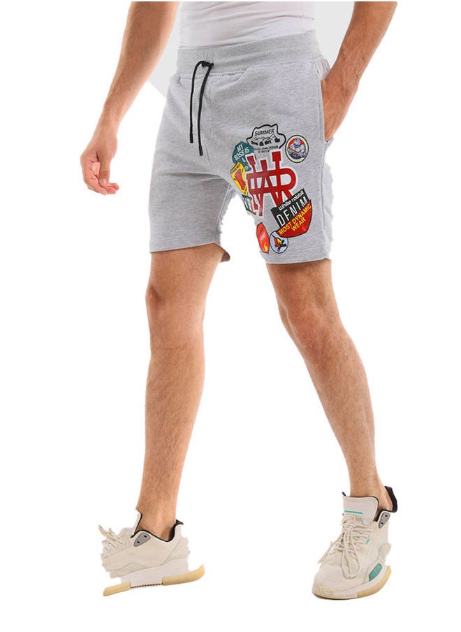 WHITE RABBIT White Rabbit Front Patch Slip On Cotton Short  - Image 2