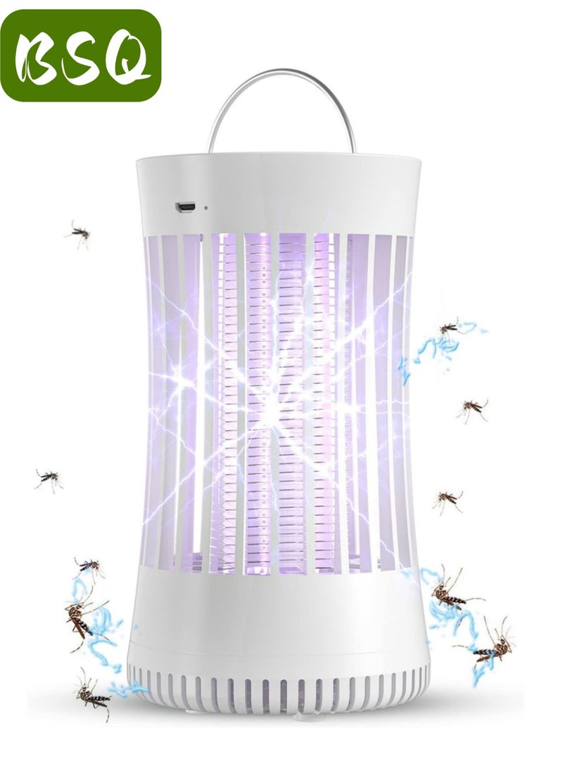 BSQ Electric Mosquito Killer Lamp | Flying Insect Trap Lamp | Insect Killer Lamp | Portable USB Electronic Rechargeable Mosquito Killer Lamp - Image 1