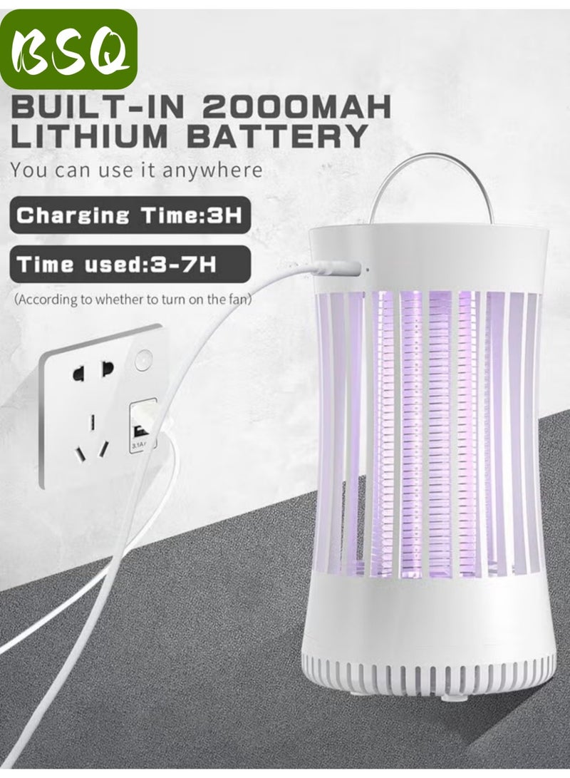 BSQ Electric Mosquito Killer Lamp | Flying Insect Trap Lamp | Insect Killer Lamp | Portable USB Electronic Rechargeable Mosquito Killer Lamp - Image 3