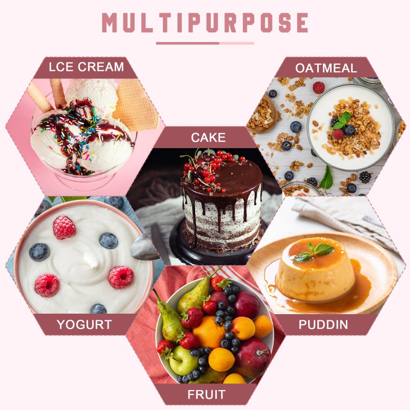 Mifoci 50 Pcs Pink 5 oz Plastic Dessert Cups Appetizer Cups for Parties Mini Square Disposable Dessert Bowls Parfait Bowls for Pudding Fruit Yogurt Ice Cream Mousse - Image 5