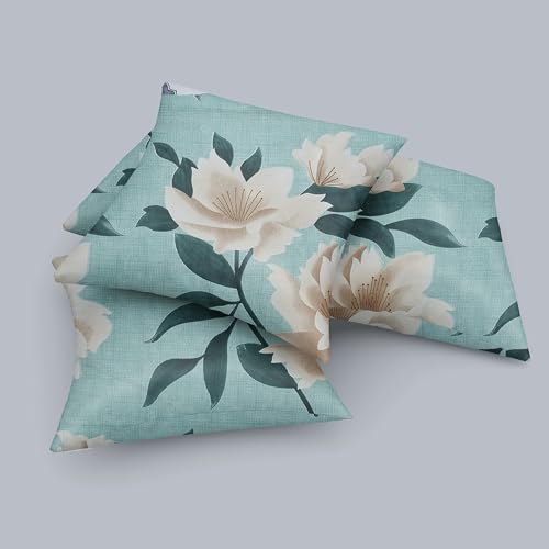 BELVOSTUM Diwan Set | Diwan Bedsheet Set of 8 Pieces | 1 Single Bedsheet, 2 Bolster Cover, 5 Cushion Covers | 100% Microfiber Diwan Set for Living Room Dining Hall - Image 2