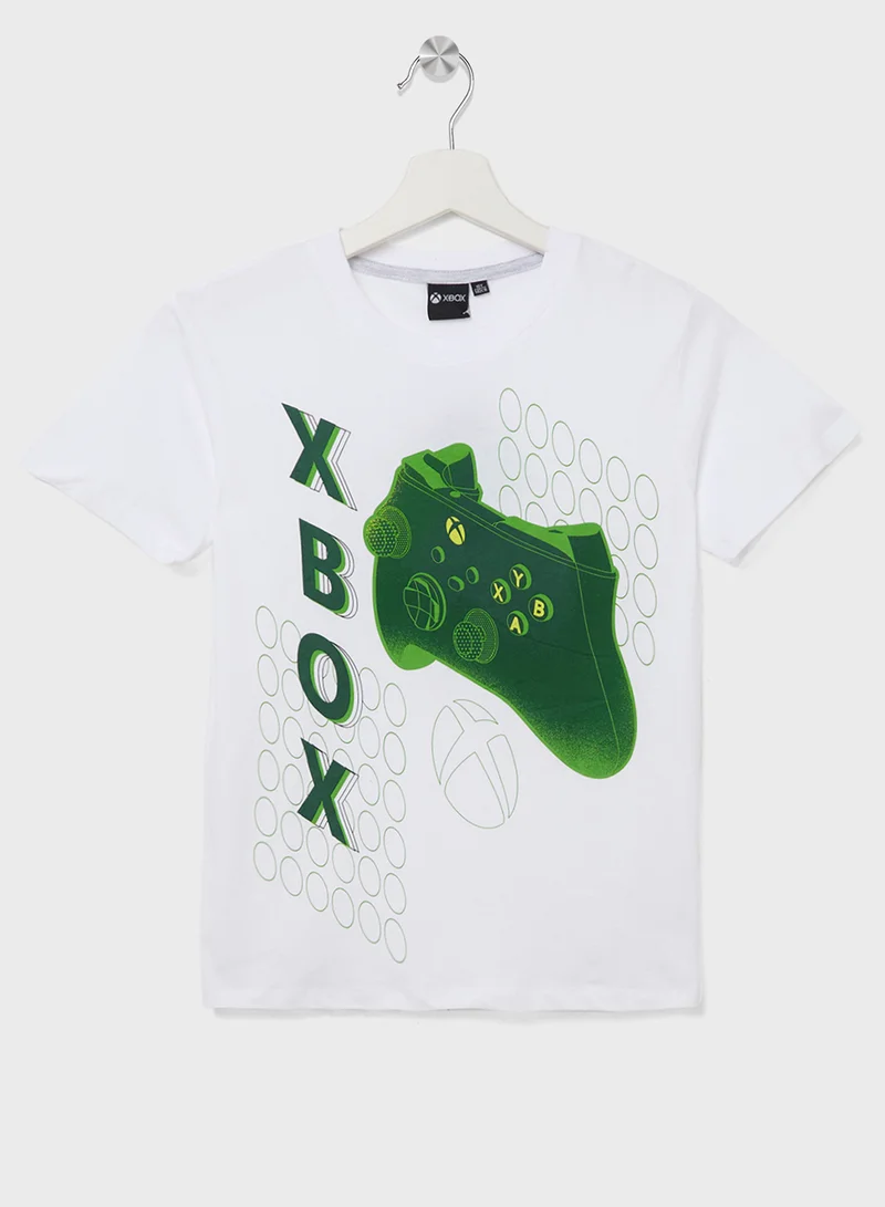 XBOX Xbox Boys Printed Short Sleeve Pyjama set