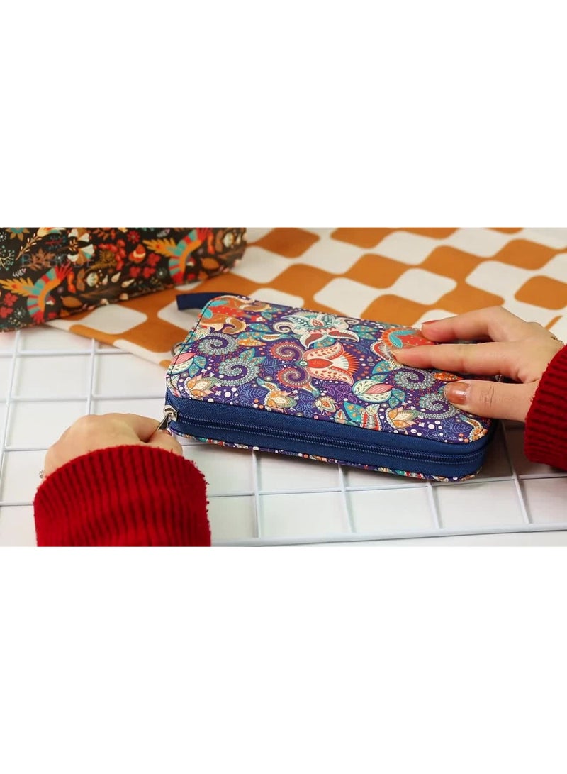 Sewing Kit with Floral Carrying Case – Portable Sewing Set - Image 4