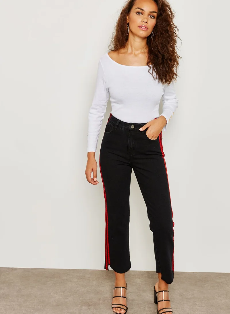 Jovonna London Side Striped Jeans