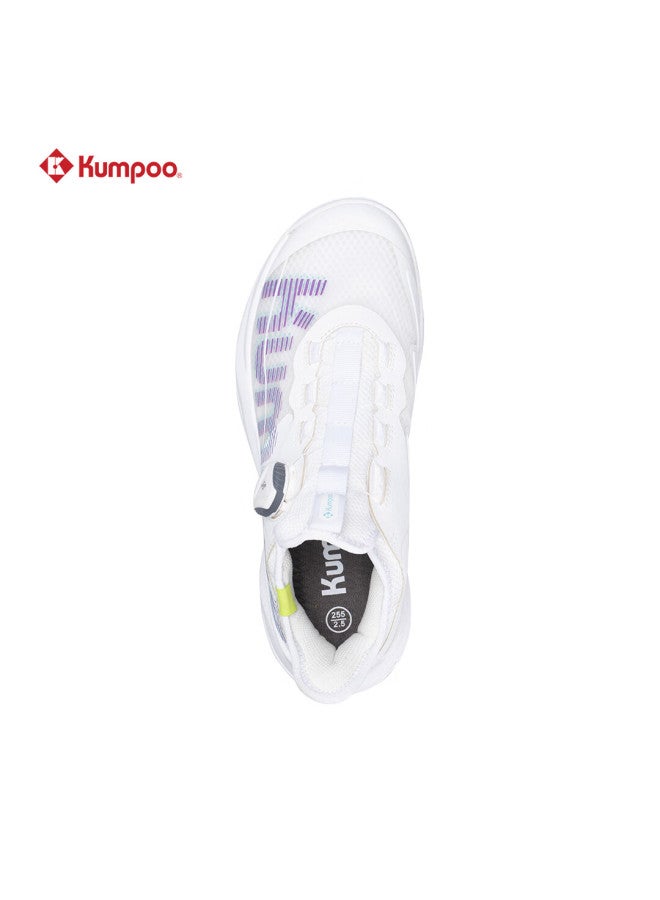 Kumpoo Featherweight Badminton Shoes New Color Breathable Shock Absorption Non-slip Uni Sports Shoes Thick Yi Pro Kh-g826s White Size 41 - Image 5