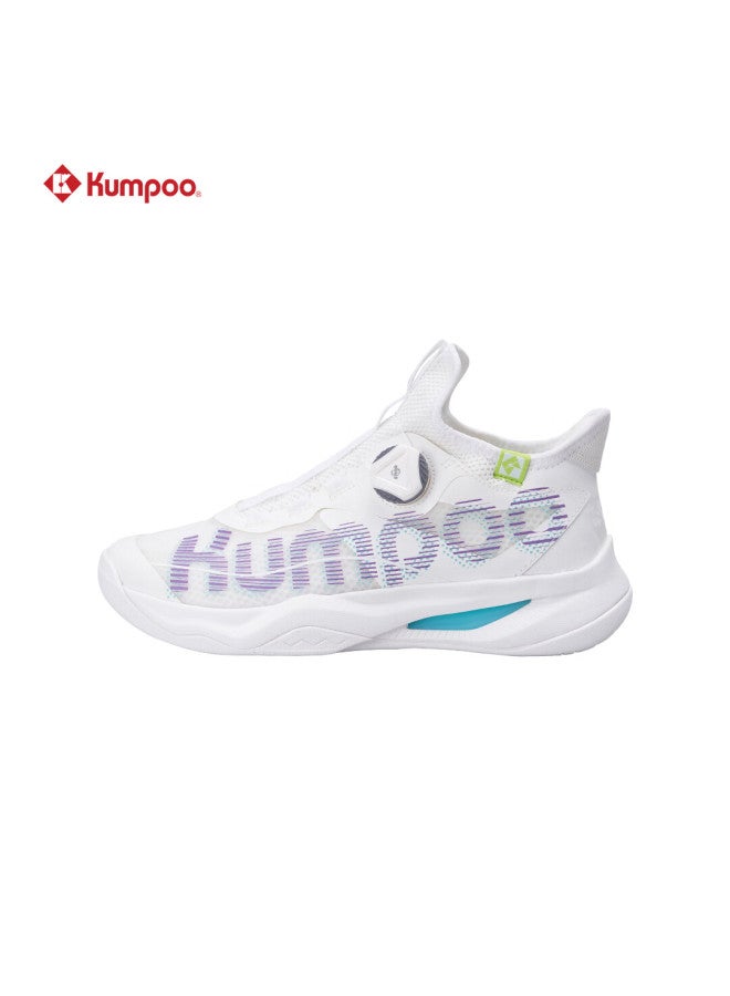 Kumpoo Featherweight Badminton Shoes New Color Breathable Shock Absorption Non-slip Uni Sports Shoes Thick Yi Pro Kh-g826s White Size 41 - Image 3
