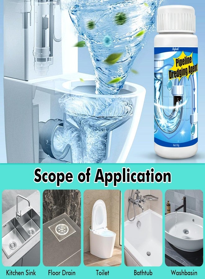 Mgkenk Wild Tornado Sink and Drain Cleaner,Powerful Pipeline Dredging Agent,Drain Clog Remover for for Quick Unclogs Bathroom and Kitchen Sinks,Drains - Image 3