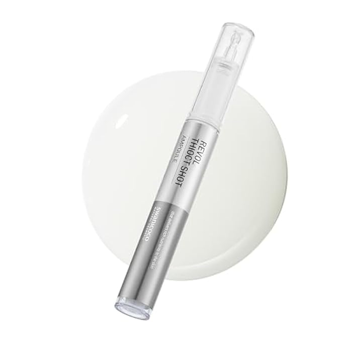 SWANICOCO Revol Thioc Shot Ampoule, 10 Days Anti Aging Care, Cinderella Face Lift, Thioctic Acid, Elasticity, Intense Glow, Hydrate Dry and Rough Skin, Skin Booster, 10ml 0.34 fl Oz - Image 1