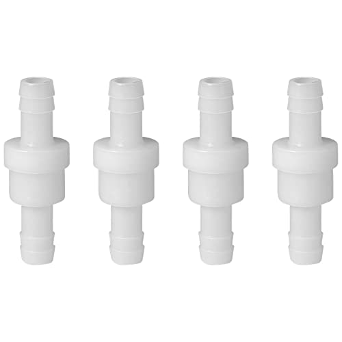 ThsGivingStore 2 Pack 1/2" One Way Inline Check Valve, Pressure Resistant Type POM, Check Valve One Way Non-Return Valve for Water Oil Gas Check Valve - Image 3