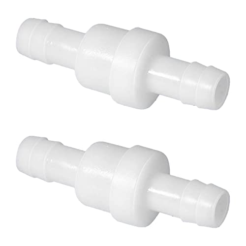 ThsGivingStore 2 Pack 1/2" One Way Inline Check Valve, Pressure Resistant Type POM, Check Valve One Way Non-Return Valve for Water Oil Gas Check Valve - Image 5