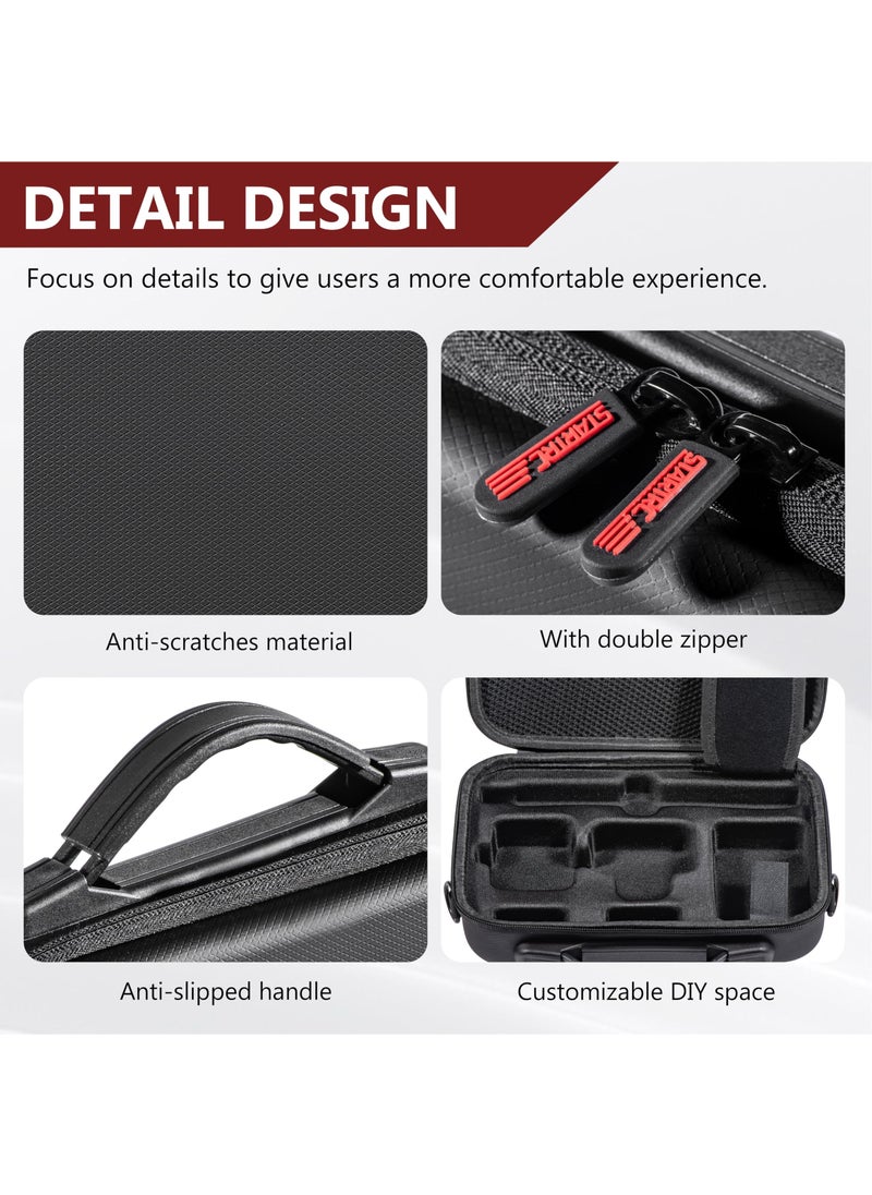 Generic - Carrying Case for Insta360 Ace Pro, Portable PU Storage Protective Bag for Insta360 Ace Pro Accessories, Waterproof Case for Insta360 Ace Pro, for Insta360 Ace Action Camera - Image 1