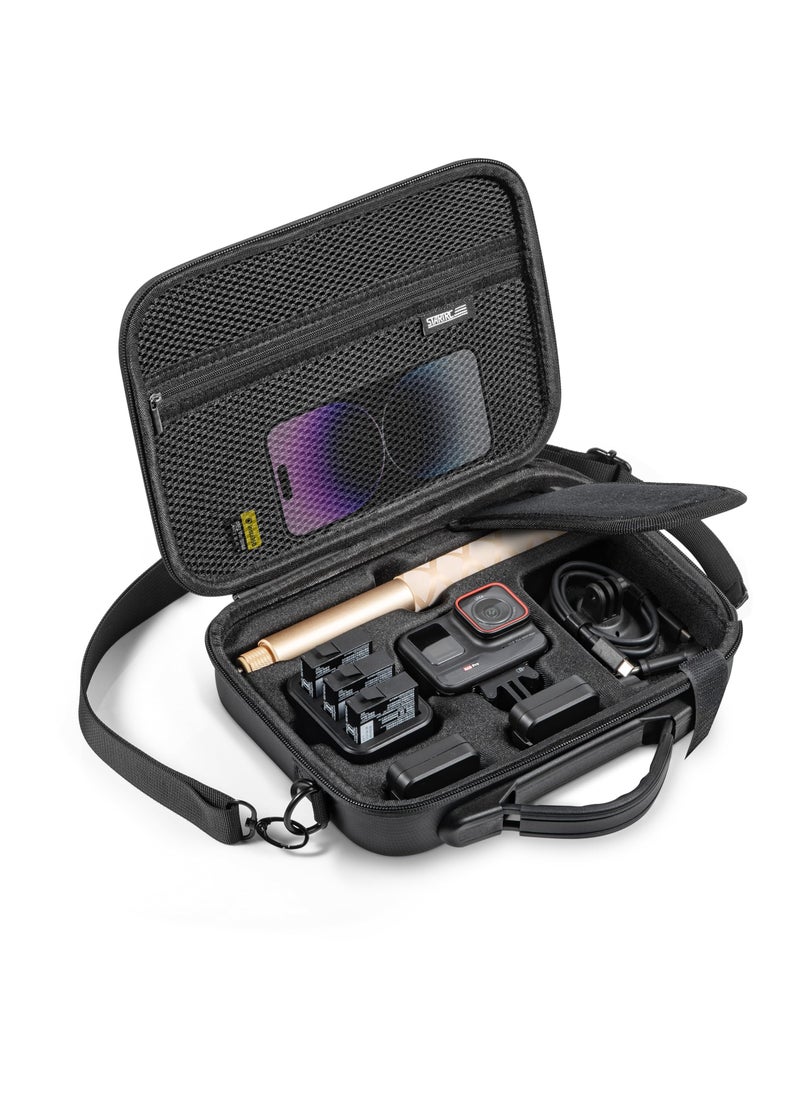 Generic - Carrying Case for Insta360 Ace Pro, Portable PU Storage Protective Bag for Insta360 Ace Pro Accessories, Waterproof Case for Insta360 Ace Pro, for Insta360 Ace Action Camera - Image 1