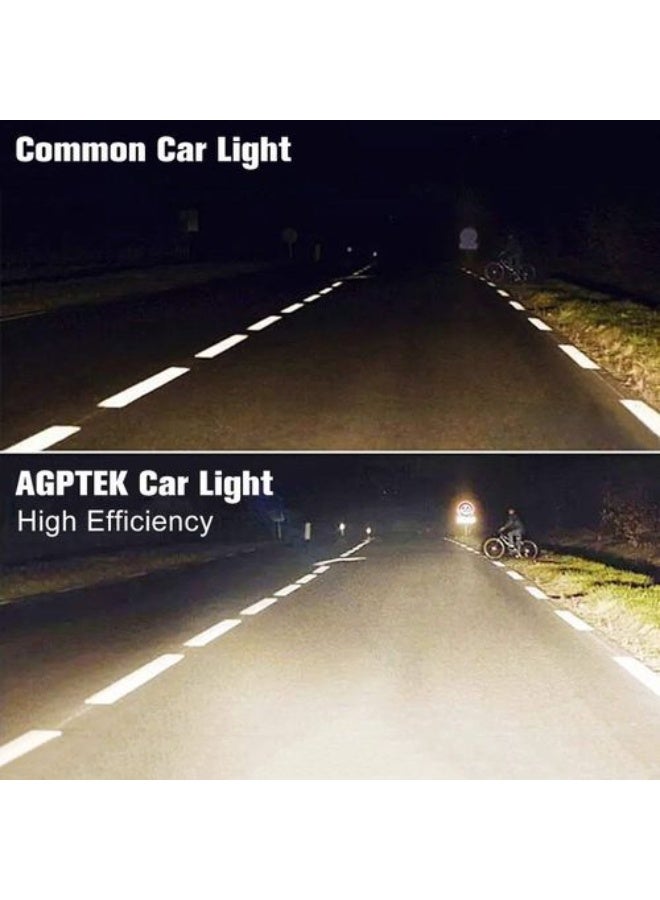 طقم تحويل مصابيح أمامية LED H4 - إضاءة عالية/منخفضة 6000 كلفن - Image 2