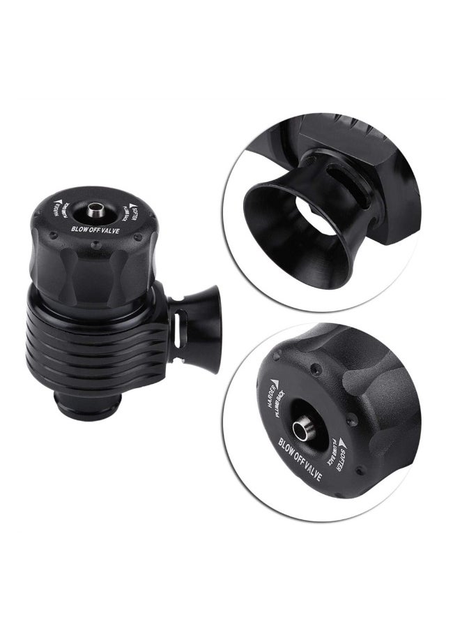 Generic Diesel Blow Off Valve Kit, Dump Valve Universal 25mm/1inch Car Aluminum Alloy Blow Off Valve Dump Valve with Adapter, Clamp u0026 Hose (Horn-Shape)  - Image 5