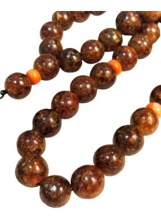 Real & Natural German Amber 33 Beads Rosary - Image 2