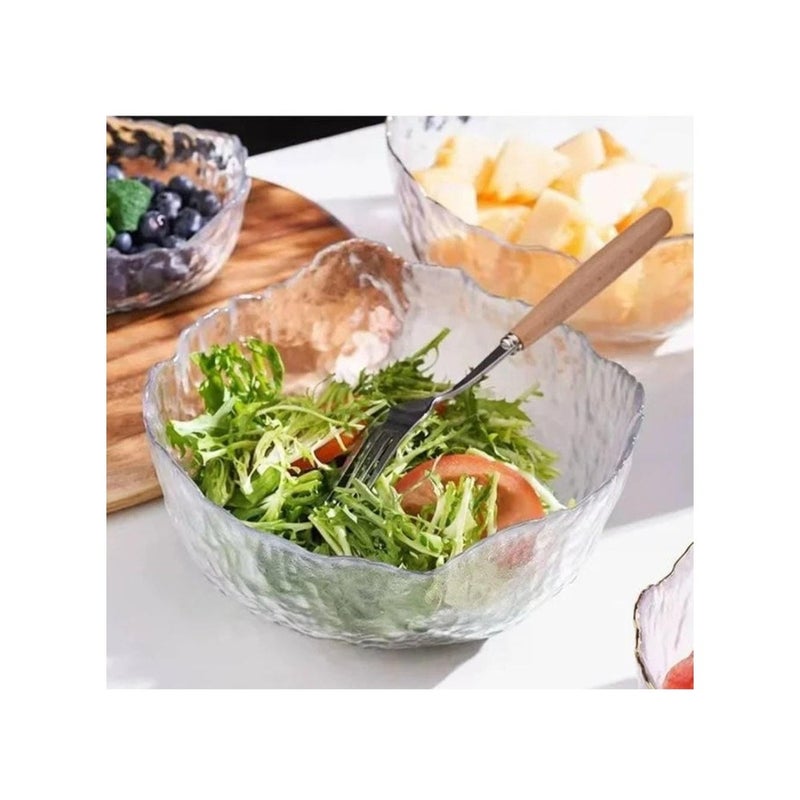Modern Glass Khoshaf Set – 3-Piece Bowl Set in Different Sizes - Image 4